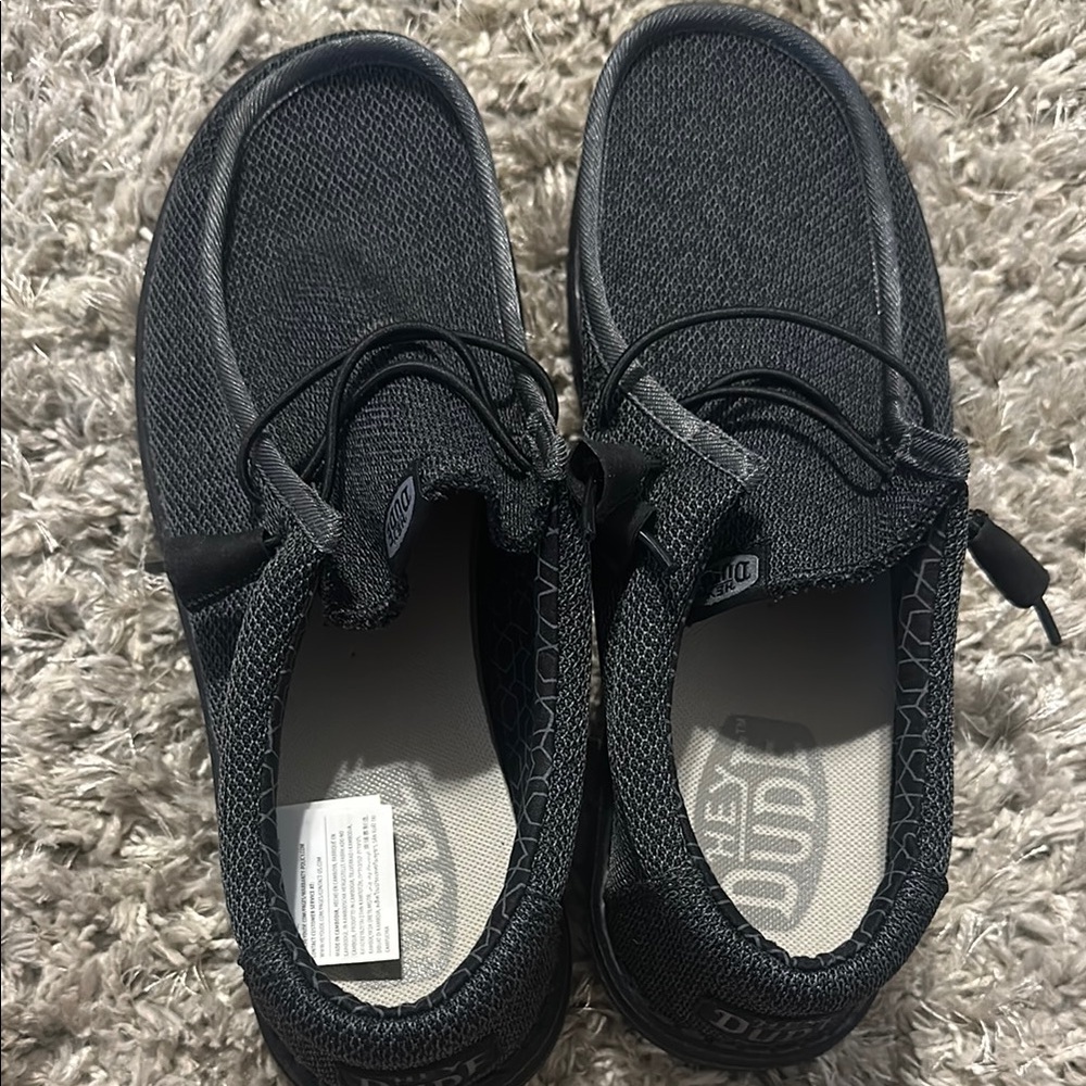 Hey Dude Kids Charcoal Sneakers